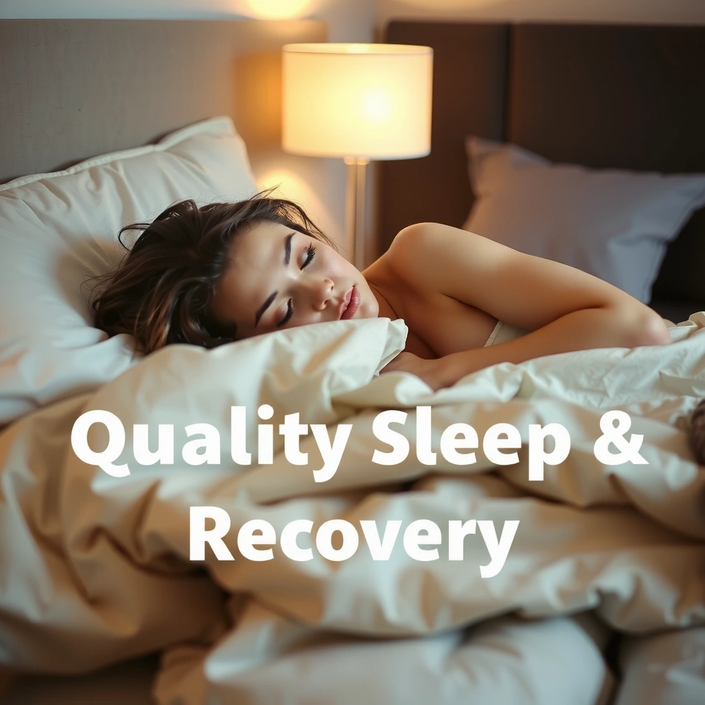 Personne dormant paisiblement dans un lit confortable, symbolisant la qualité du sommeil.